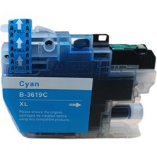 IPM Toner Brother LC3619XL Mavi Uyumlu Mürekkep Kartuşu 19 ml