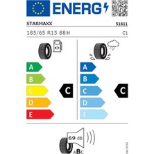 Starmaxx 185/65 R15 88H Naturen St542 Oto Yaz Lastiği ( Üretim Yılı: 2024 )
