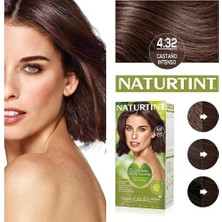 Naturtint 4.32 Yoğun Kestane Doğal Saç Boyası 170ML