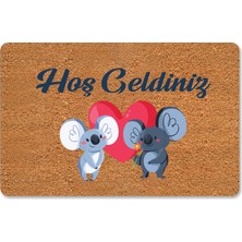 M&H Quality Dijital Baskılı Kapı Önü Paspas Hoşgeldiniz  Yazılı Desenli Çok Amaçlı Iç ve Dış Kapı Önü Paspas I Mutfak ve Lavabo Uygundur Yıkanabilir Nem Alıcı