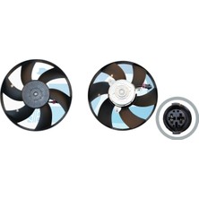Fan Motoru (300MM-3 Fiş-6 Kanat) – 6K0959455A Wisco - Volkswagen Polo 94 ve Sonrası uyumlu
