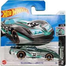 Hot Wheels Tekli Arabalar 76 Greenwood Corvette HTD67