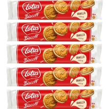 Lotus Bıscoff Sandwıch Bıscoff Vanilya Kremalı 150 gr x 5 Adet