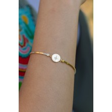 ÇGK KUYUMCULUK Kuzey Yıldızı Altın Bileklik CGKBLK0133