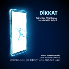 Woyax by Deji Xiaomi Redmi Note 11 Pro 4G Uyumlu Mucize Batarya / Bm5a