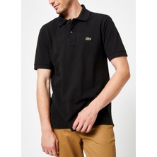 Lacoste Erkek Klasik Fit Siyah Polo Yaka Tişört