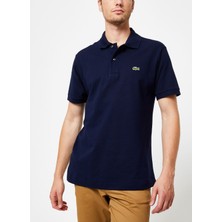 Lacoste Erkek Klasik Fit Lacivert Polo Yaka Tişört