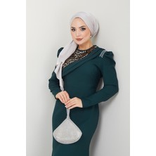 Ayşe Melek Tasarım Pul Detaylı Balık Abiye Albise 2708