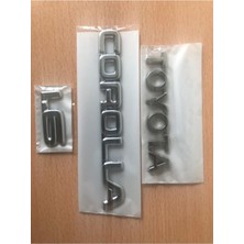 Çakır Grup Toyota Corolla 1.6 Yazı-3 Adet-Yüksek Kalite