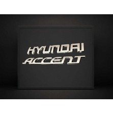 Çakır Grup Ithal Hyundai+Accent Era Kasa Bagaj Yazısı Orijinal Boyut