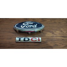 Çakır Grup Fiesta Ön Arma (Tırnaklı) - Tdci Bagaj Yazısı (Çift Taraflı Bantlı) Tdci Logo 2002-2008 Arası