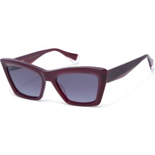 Gigi Studios 6868 6 Cat Eye Bordo Kadın Güneş Gözlüğü