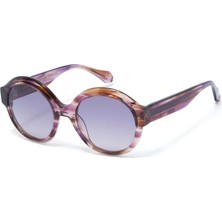 Gigi Studios 6873 9 Yuvarlak Yeşil Kadın Güneş Gözlüğü