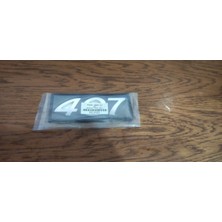 Çakır Grup Peugeot 407 Bagaj Yazısı 2005 ve Sonrası Yıllar Uyumlu Peugeot 407 Arka Bagaj Yazısı 3m 3D Krom