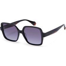 Gigi Studios 6950 1 Kare Siyah Kadın Güneş Gözlüğü