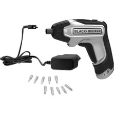 Black & Decker Silver Series Şarjlı Tornavida Seti 3.6V BCF611SCK-QW