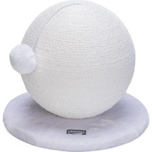 Beeztees Gri Tırmalama Küresi Beyaz 30.5