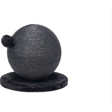 Beeztees Gri Tırmalama Küresi Siyah 30.5