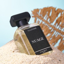 ILLUSIONE Nuage EDP Erkek Parfüm, Narenciye-Marin-Fresh, Deniz, Bergamot, Narenciye, Amber, 100 ml