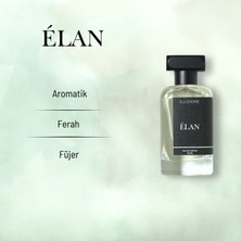 ILLUSIONE Élan EDP Erkek Parfüm, Aromatik-Fresh-Füjer, Limon, Sedir, Paçuli, Misk, 100 ml