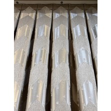 Boutique Curtain Benekli Bej Şönil Kumaş Fon Perde Boru Sık Pile Dikim