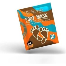 Dr. Family Ölü Deri ve Çatlaklar ve Ayak Kokusu Için Soyulabilen Ayak Maskesi Foot Peeling Mask