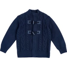 Chicco Hırka Erkek Çocuk İçin Kablo Desenli Yumuşak Kumaş Rahat Kullanım