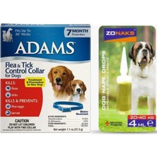 Cutes Petshop Adams Zonaks Köpek Pıre Tasması ve Damlası 20-40 kg