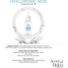 Secret Of Helen Hyaluronik Asit Serum 30 ml |yoğun Nemlendirme & Cilt Bariyeri Güçlendirme| 4d Hyaluronic Acid +B5