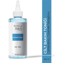 Secret Of Helen Glikolik Asit Tonik 200 ml |canlandırıcı & | Aha Bha Glycolic Acid