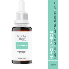 Secret Of Helen Niacinamide Serum 30 ml |siyah Nokta, Sivilce, Akne, Leke Karşıtı|zinc Pca, Niasinamid