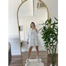 My Boutique Ithal Dantel Kısa Elbise