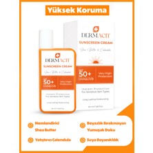 Dermacıt Hassas Ciltler Için Leke Karşıtı Güneş Kremi - Sunscreen Cream Spf 50+ (Uva & Uvb, 50ML)