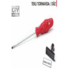 Crv Tekli Tornavida Düz 6*150MM MK4472