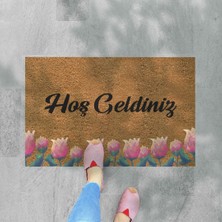 M&H Quality Kedicikler Temalı Coco Görünümlü Dekoratif Dış Kapı Önü ve Iç Mekan Paspası