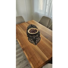 Zesa Home Güpürlü Tül Desenli Renk Renk Runner