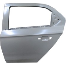 Fam Peugeot 301 13/16 Arka Kapı Komple Sol Gri̇ Boyalı (Tw)