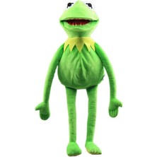 Period123 60 cm Kurbağa Kermit Komik Peluş Bebek El Kukla Küçük Kurbağa Hayvan Peluş Oyuncak (Yurt Dışından)