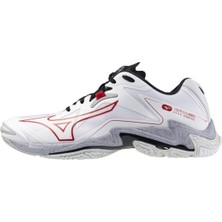 Mizuno Wave Lightning Z8 Erkek Voleybol Ayakkabısı Beyaz / Gri