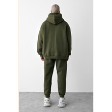 CMZ Collection Erkek 3 Iplik Oversize Rahat Kalıp Paçası Lastikli Eşofman Takımı