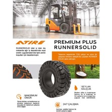 Atire 23X9-10 (225/75-10) Runner Solid Segmansız Dolgu Forklift Lastiği