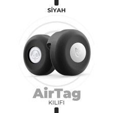 TECHTONİC Airtag Uyumlu Köpek Tasma Kılıfı Tam Koruma Klasik Yumuşak Soft Silikon