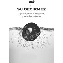 TECHTONİC Airtag Uyumlu Köpek Tasma Kılıfı Tam Koruma Klasik Yumuşak Soft Silikon