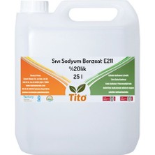 Tito SB20 Sıvı Sodyum Benzoat 25 kg