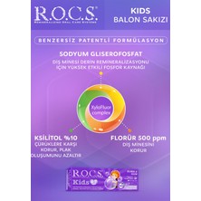 Rocs Kids 4-7 Yaş Balon Sakızı Tadında Diş Macunu 45 gr-YENİ AMBALAJ