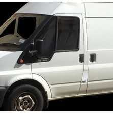 Servet Dizayn Oto Ford Transit 2003-2013 Krom Depo Kapağı Paslanmaz Çelik