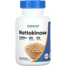 Nutricost Nattokinase 2000FU 120 Vegi Capsul  3533.Tr Tek Yetkili SATICISI OZELSPORCUGIDALARI'DIR