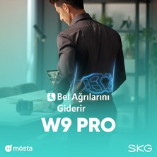 Skg W9 Pro Taşınabilir Bel ve Sırt Masaj Robotu