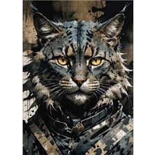 Ekart Ahşap Mdf Puzzle Yapboz Asil Kedi 500 Parça 50*70 cm