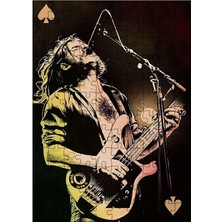 Ekart Ahşap Mdf Puzzle Yapboz Lemmy Kilmister 120 Parça 25*35 cm